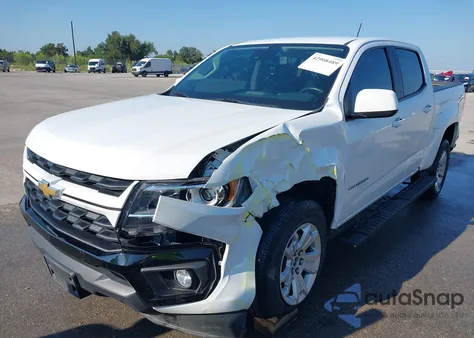 2022 Chevrolet Colorado 2Wd Short Box Lt z USA, uszkodzony, nr VIN 1GCGSCEN3N1153861
